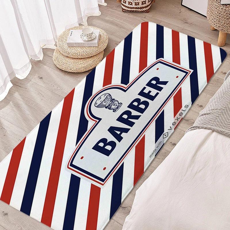 Badkamerkleed Kapsalon Slaapkamer Tapijten Woonkamer Op Maat Wasbaar Antislip Keukenmatten Flanel Zachte Deurmat Entree