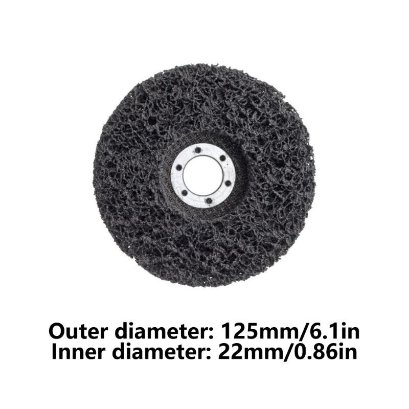 Rust And Paint Removal 125mm Grinding Disc For Metal Polishing And Surfaces Treatments In Automotive And Construction
