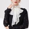 Lace Flower False Collar For Women Sheer Detachable Ruffle Collar Neck Decorative Accessory for Formal Occasion Outfit
