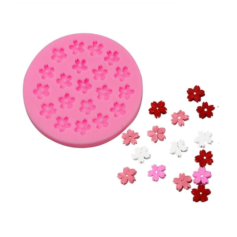 Plum Blossom Silicone Mold Fondant Mousse Cake Mold Chocolate Mould Bakeware Cake Decorating Tool Resin Art