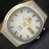 VINTAGE ORIENT CRYSTAL AUTOMATIC 46943 JAPAN MENS WHITE DIAL WATCH A703419-1 R213c-a703419