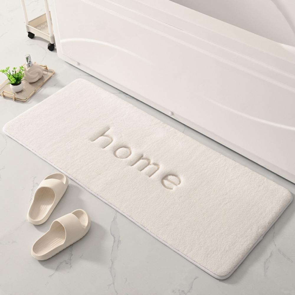 Sünger Banyo Kaşmir Kalınlaştırma Paspası Banyo Kaymaz Halılar Lavabo Küvet Zemin Halısı Duş Odası Paspası Hafızalı Köpük 3D Ped