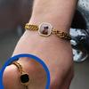 Personalized Color-Changing Stainless Steel Necklace for Men & Women - Custom Photo Christmas Souvenir