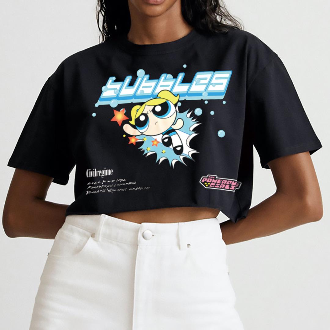 

In-Stock Civil Policewoman Crop Top: Short-Sleeve Heavyweight Crew Neck for Pilates & Yoga S (Recommended for 80-100 lbs)