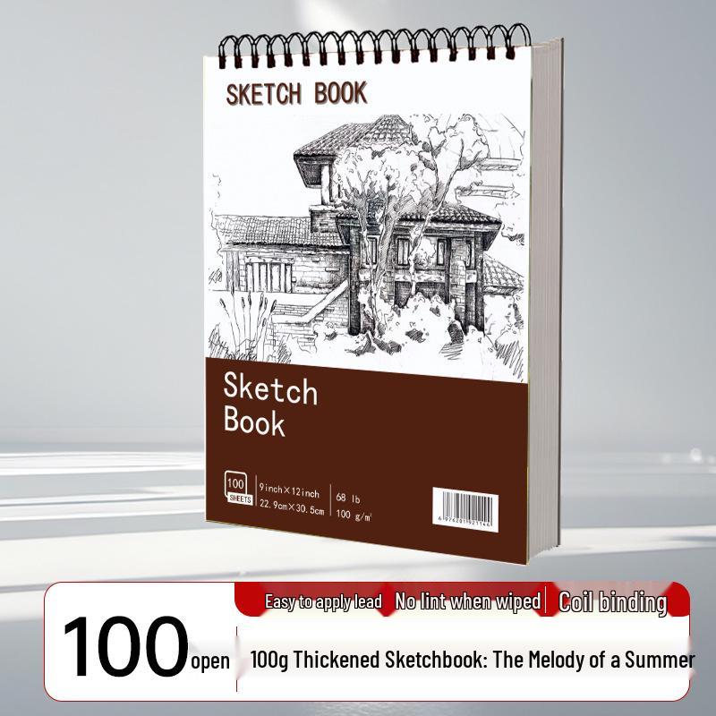 A4 Sketchbook for Students: Blank Art & Drawing Paper for Colored Pencils