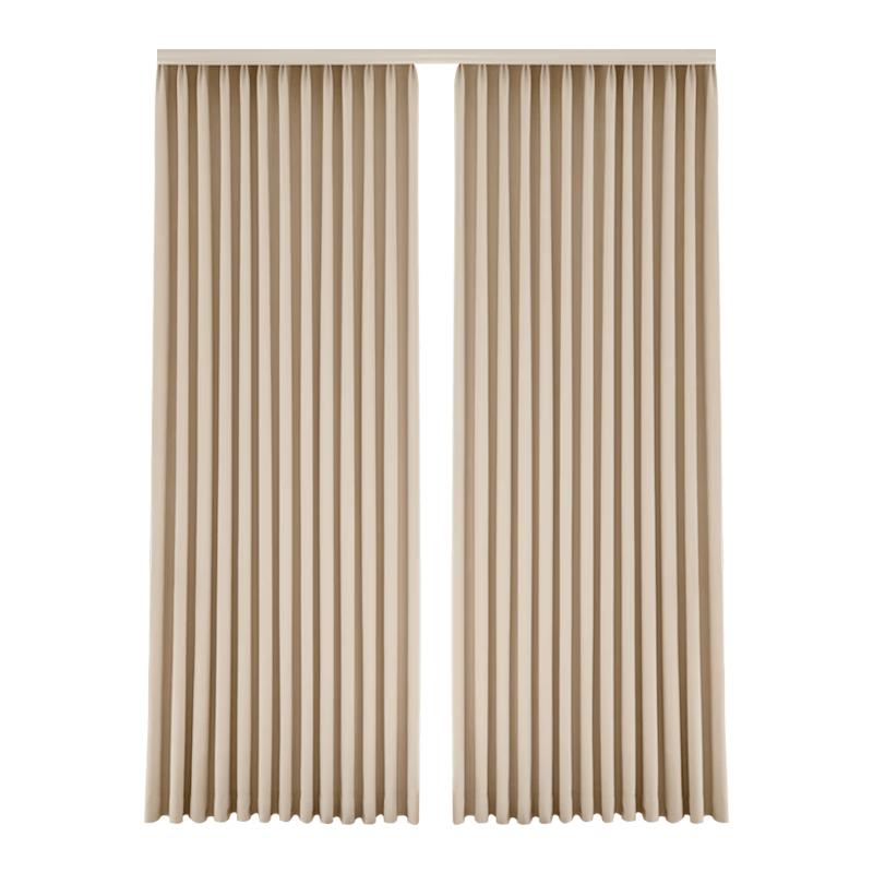 Jinchen Hook-Style Blackout & Soundproof Curtains 180cm W x 180cm H