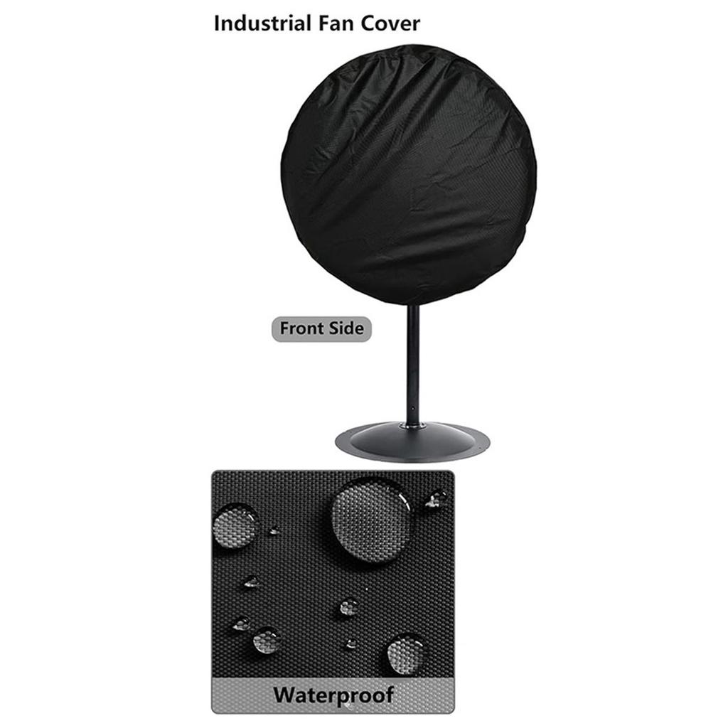 BHBL Wall Mount Fan Cover,Suitable for 18-20 Inch Industrial Fan and Pedestal Fan,Waterproof Dust Proof Anti-UV Fan Covers