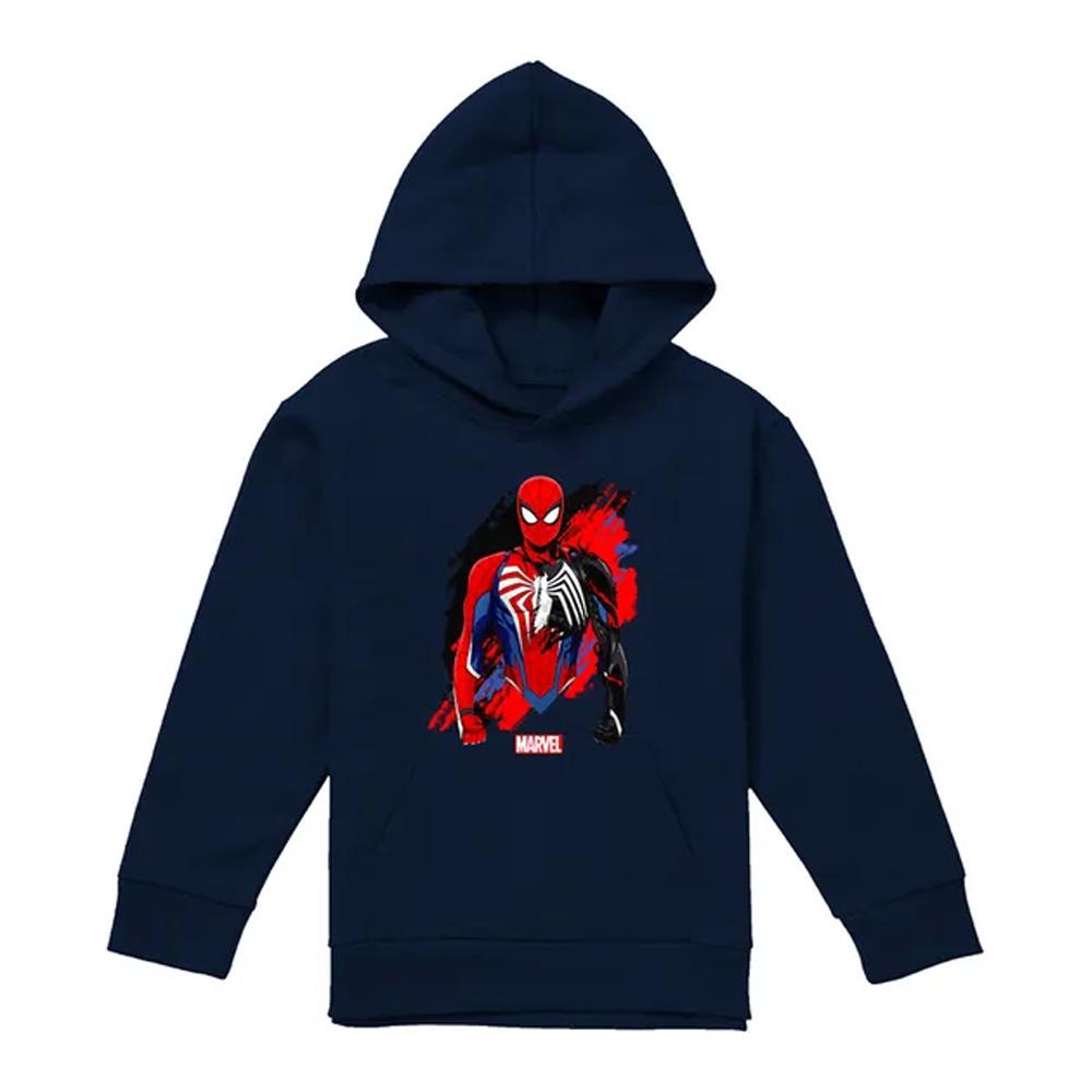 Spider-Man Childrens/Kids Symbiote Pull Over Hoodie