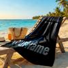 Juventus Customize Your Name Beach Towel High Absorbency & Quick-Dry Suitable for Sports Travel Swimming Yoga Bathroom Beach And Pool