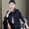 Coat for Women Thickened Plush Autumn Winter Oversize Loose Casual Leather Button Jacket