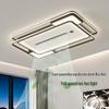 Modern Minimalist LED Bladeless Ceiling Fan Light for Living Room, Bedroom, Dining - 110V