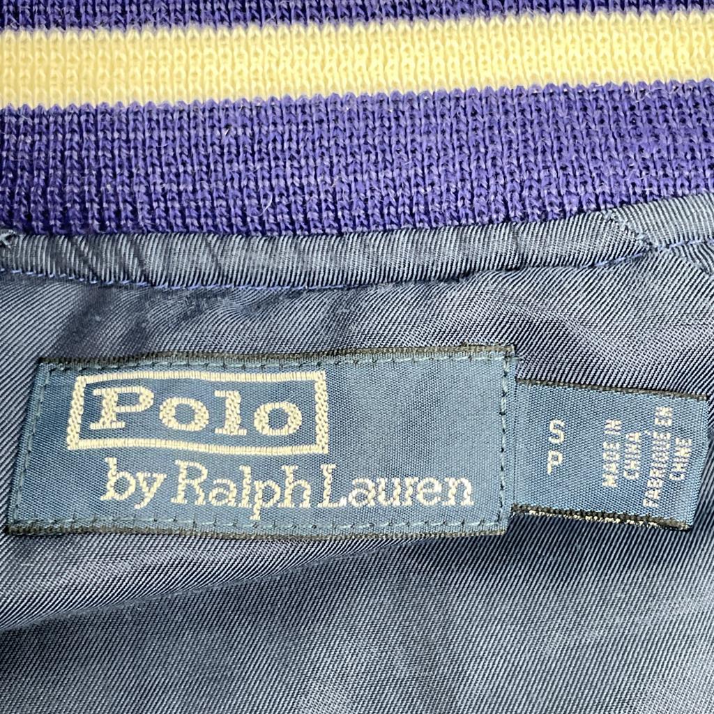 POLO RALPH LAUREN 2020 model 710810483003 Dojas Stadium Jacket S purpleUsed