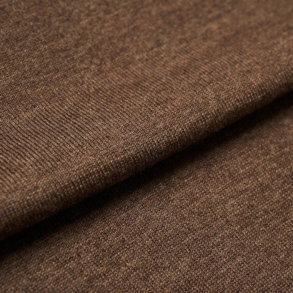 VERNO 24Fw Round-Neck Knit Brown