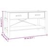 TV Cabinet Black 82 X 38 X 45 Cm Particleboard