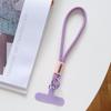 Adjustable Phone Wrist Strap Chain Fashion Simple Candy Color Mobile Phone Lanyard Universal Anti-lost Keychain Cellphone Strap