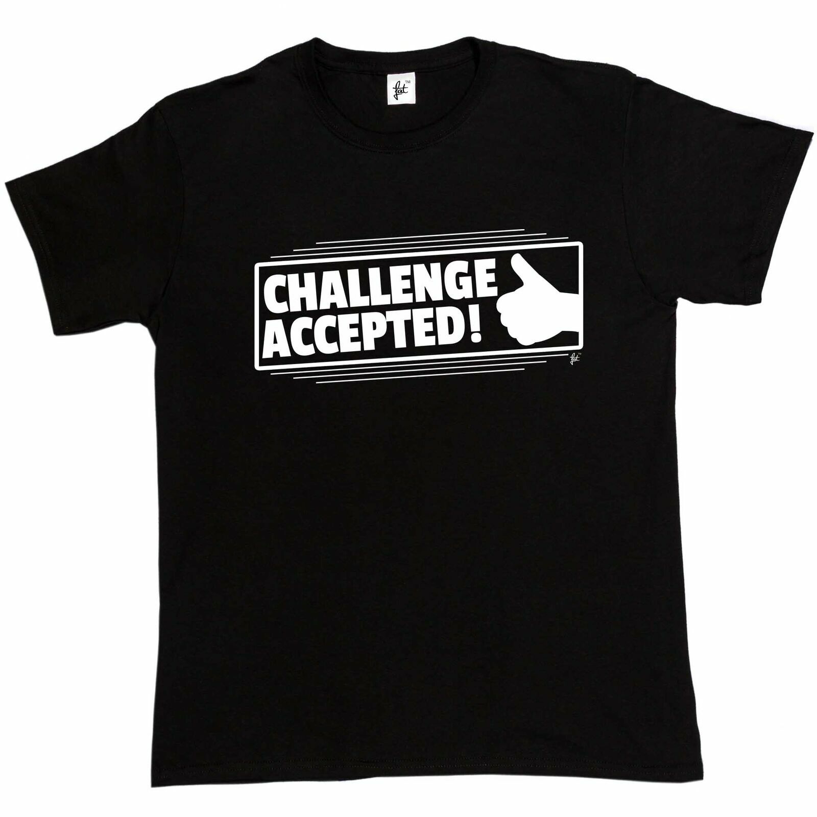 Challenge Accepted Thumbs Up HIMYM Barney Stinson Mens T-Shirt XXXXL