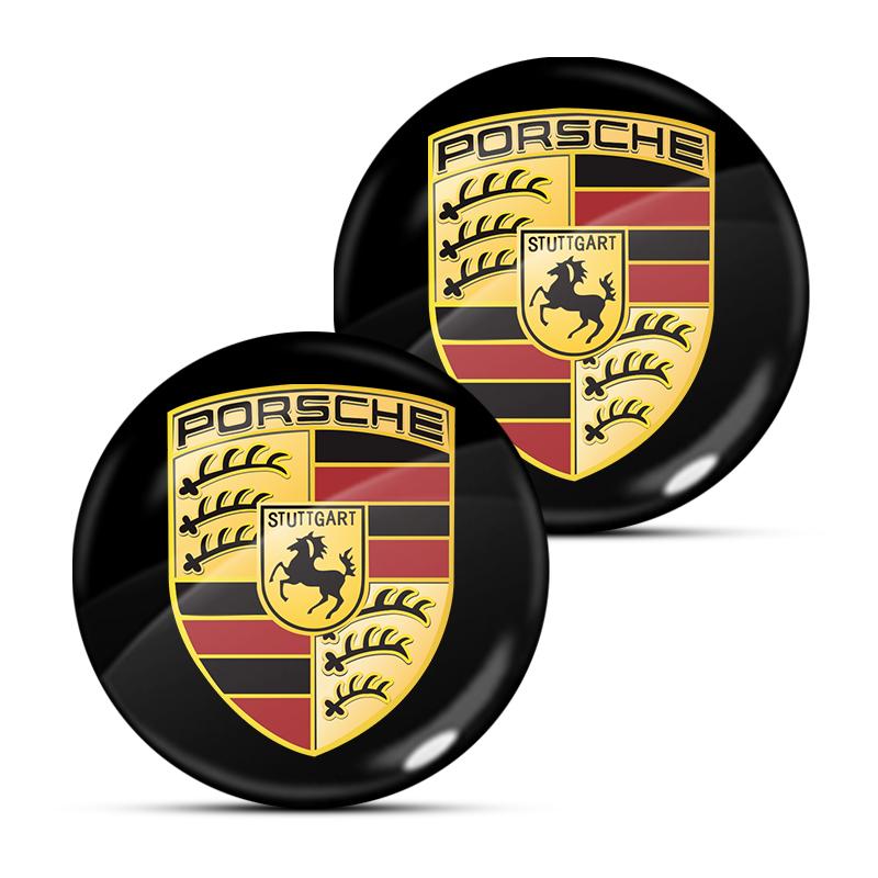 Car Lock Keyhole Stickers Door Lock Protect Stickers Car Styling For Porsche Cayenne Panamera Macan Boxster 911 928 944 918 917