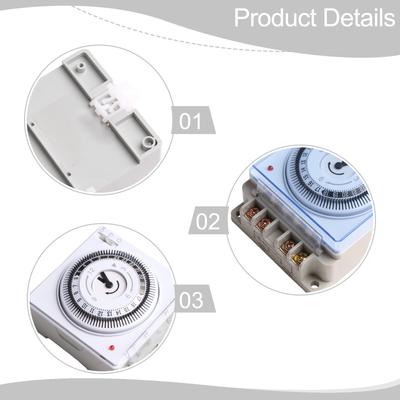 Daily Cycle Timer Intelligent Timer Easy To Install Solid And Long Service Life AC110-240V For Daily Cycle Control