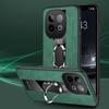 For Vivo iqoo Z10 case Combines Suede Leather + Hybrid Hard Soft Shell Stand Case for Vivo iqoo NEO 10 Phone casing