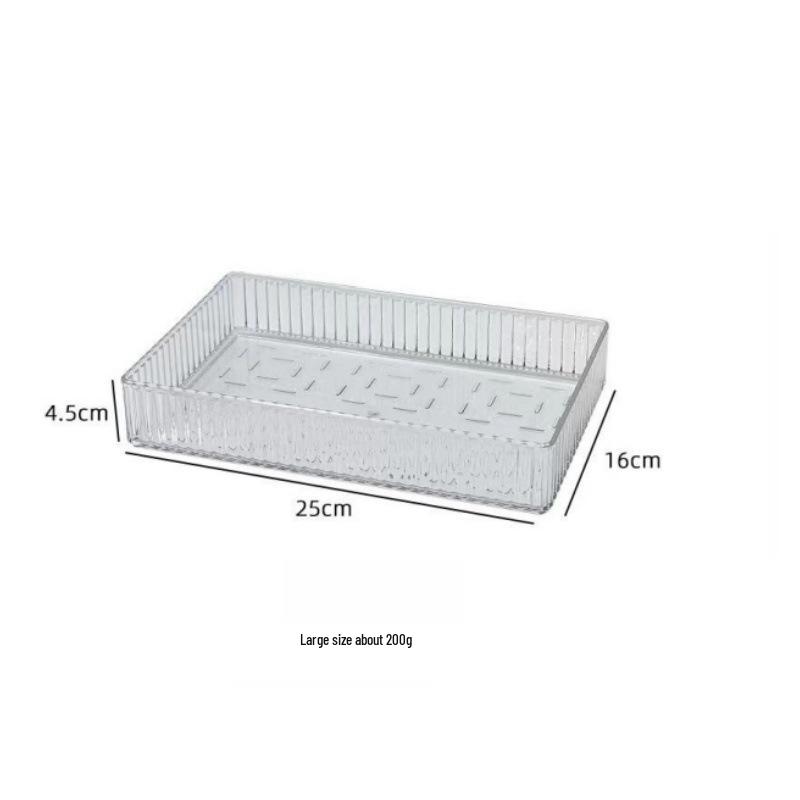 Acrylic Drawer Divider & Cosmetic Organizer Set for Dorms