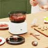 350 ml elektrischer Knoblauchzerkleinerer – Mini-Küchenmaschine mit USB-Aufladung für Zwiebeln, Fleisch und Gewürze – Kabelloser Gemüsestampfer