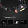 Rechargeable LED Headlamp Super Bright Waterproof Long Range Headlight for Night Fishing and Mining