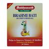 Baidyanath Asli Ayurved Jhansi Brahmi Bati 80 Tablets Pack Mental Focus Memory Support