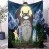 Hayao Miyazaki Klassische Anime-Decke Für Büro Reisen Komfort Freizeit Camping Reise Multifunktionale Universelle Decke Ventilator Geschenk