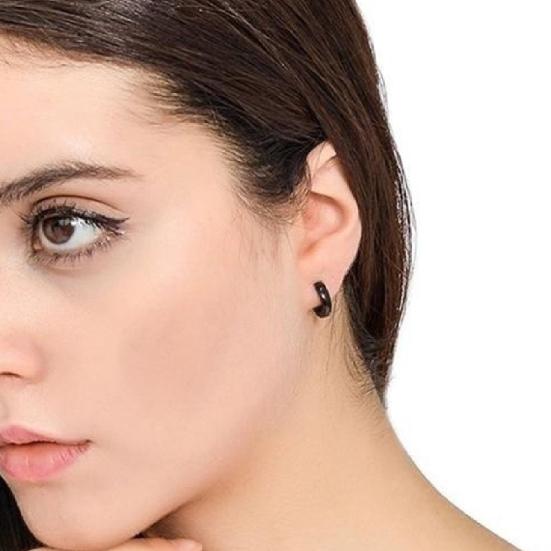 4 Pairs Earrings Set Safe Popular Stainless Steel Stainless Steel Dumbbell Ear Stud for Men