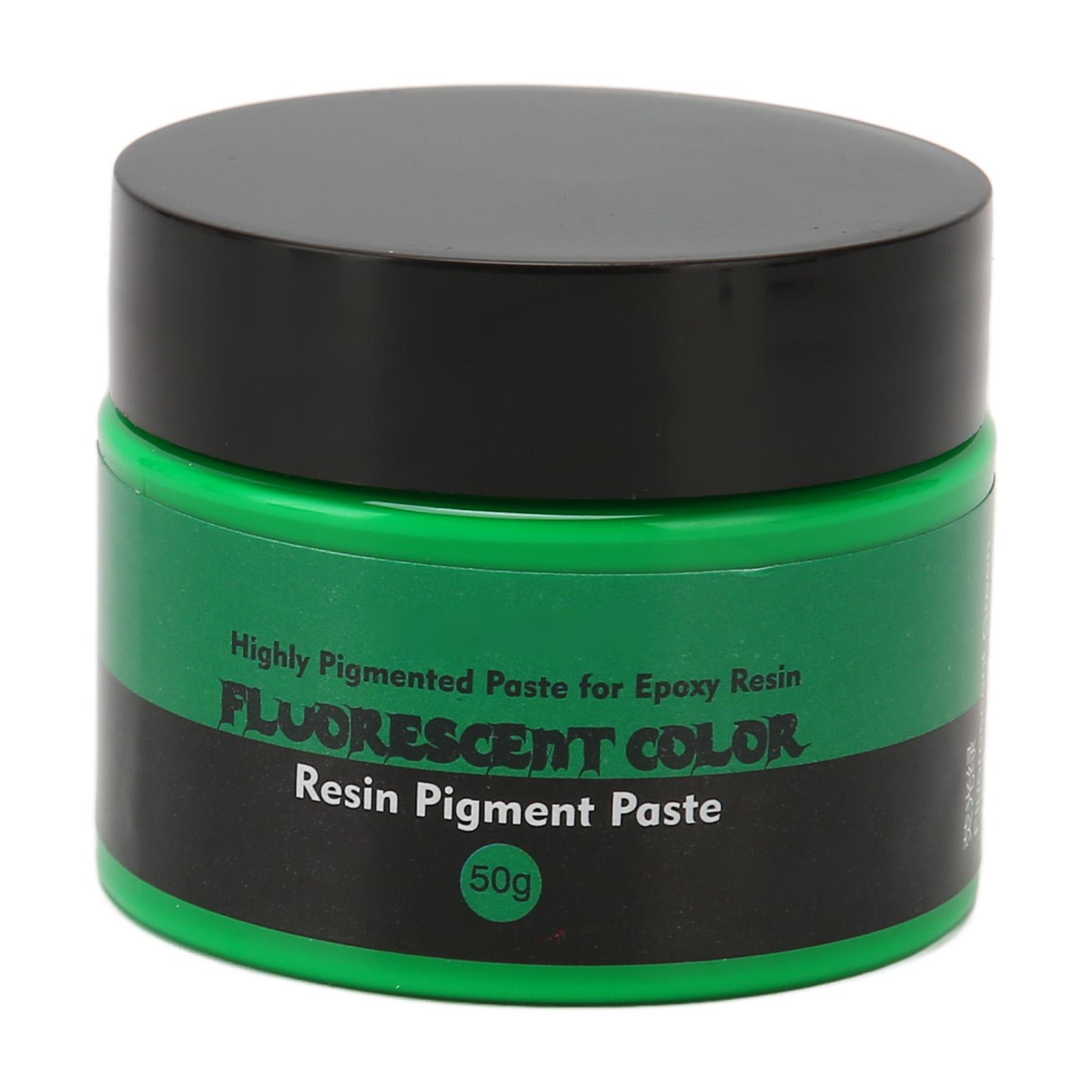 

Epoxy Resin Pigment 50g Fluorescent Color High Saturation Easy Operation Liquid Resin Colorant for A Fluorescent Green