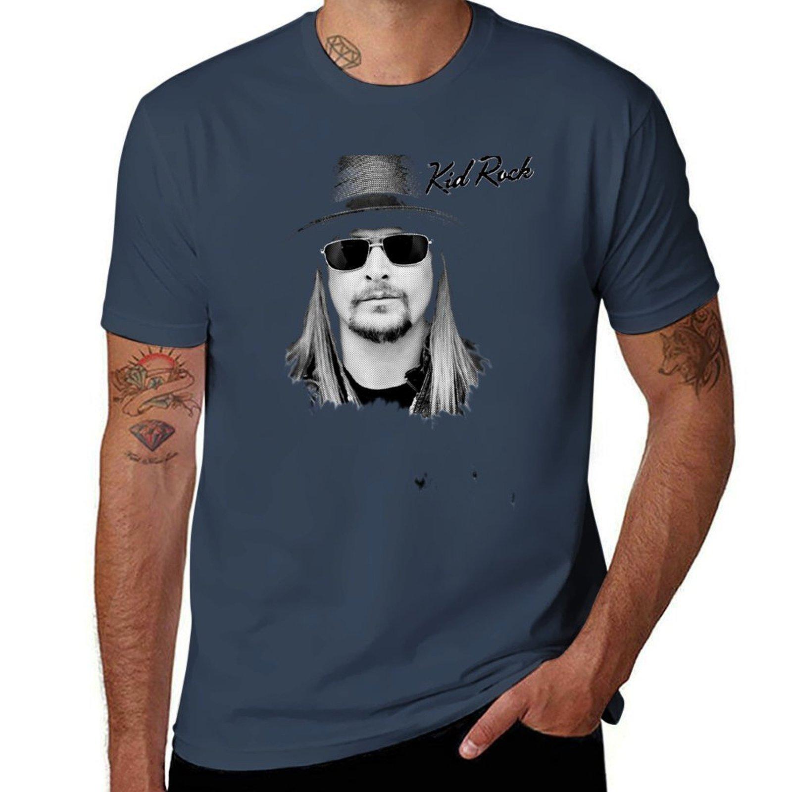 Kid Rock merch TShirt Comfortable Work Wear Tee S