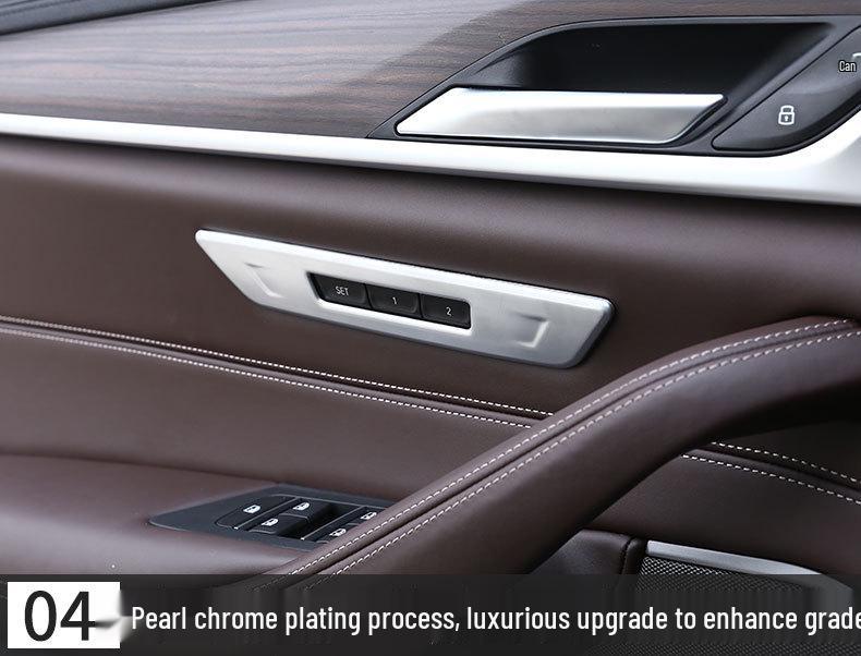 BMW 5 Series (2018-2023) Seat Memory Button Decorative Frame for 528Li/530Li Interior