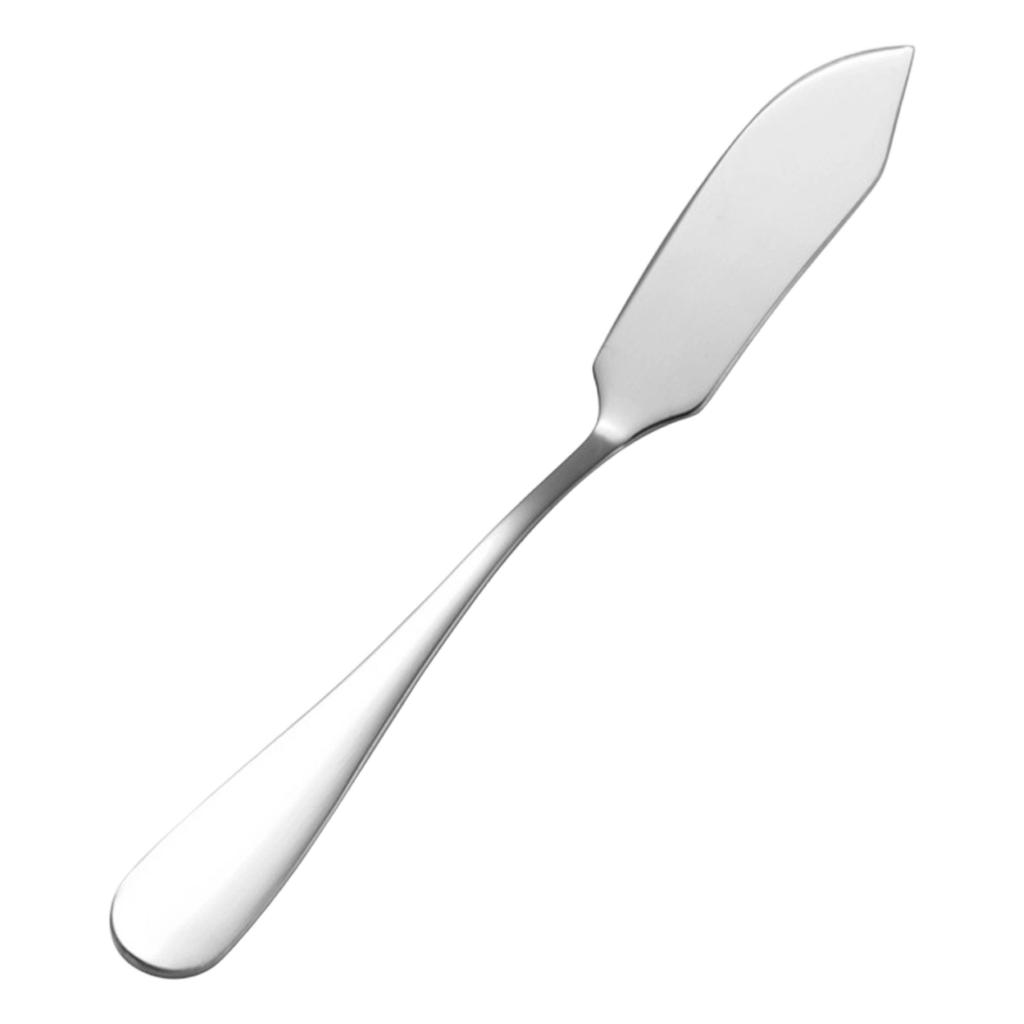 Stainless Steel Baking Spatula Butter Knife with Ergonomic Handle for Spreading and Scraping in Kitchen and Baking Tasks