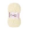 Curly Faux Fur Plush Yarn for DIY Hand-Knitting - Teddy, Doll Accessories, Scarf, Hat, Vest, Thick Coral Fleece