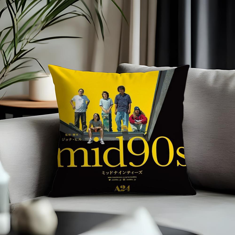 Hot MMid sing Cushion Cover Antidustmite Pillowcase Invisible Zipper Silky Short Plush Sofa Cushion Cover