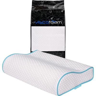 Bamboo Neck Support Pillow with Memory Foam Pillow.