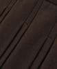 Seteo (W) Wool Blend Pleated Mini Skirt Dark Brown