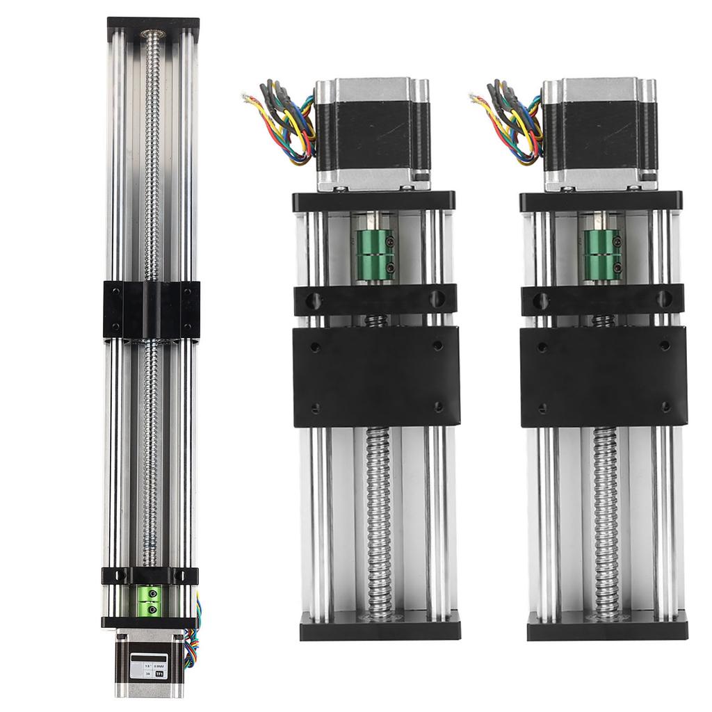 400mm Effektiver Verfahrweg Schienen-Gleittisch mit Nema23 57 Schrittmotor Linearmotion Nema23 Schrittmotor Bewegungssystem