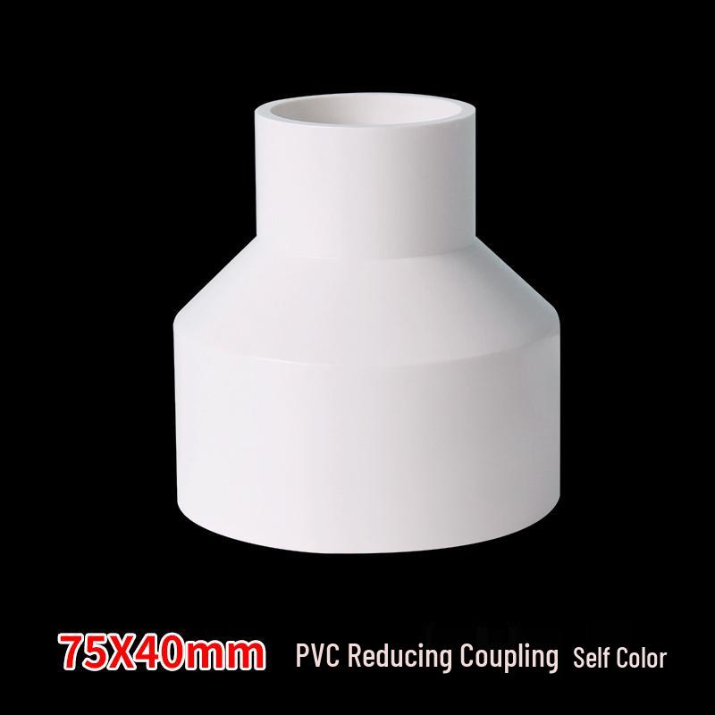 PVC Water Pipe Reducer Connector for Varied Diameters: 20, 25, 32, 40, 50, 63, 75mm