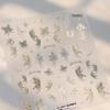 TENSOR Luxury Butterfly Glass Nail Stickers - M-885