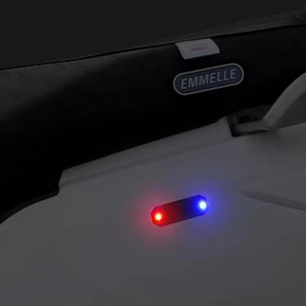 Solar Powered Dummy Car Alarm, Fake LED Flashing Car Alarm To Prevent Solar Power