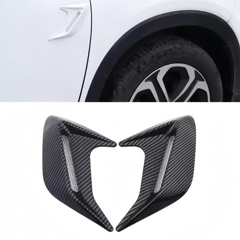 ABS Automotive Side Vent Adhesive Decals Simple Peels & Stick Design Styling Enhancement Sticker for Car Truck Exterior