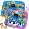 Tablet Educacional Infantil, Idade 3+, Alfabetização Matemática Aprendizagem Musical, Funciona como Teclado Eletrônico, Presente de Aniversário Natal