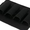 Battery Holder Elastic Storage Bag Hook and Loop Tactical-Bullet for Shell Holder Bag for Flashlight Shotgun Shells
