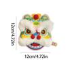 Wallet Chinese Dancing Lion Bag Plush Lion Dance Coin Pruse Cute   Chinese New Year
