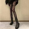 Spring and Summer Niche Thin Lolita Lace Blooming Flower Pantyhose Sweet Cool Babes Mesh Socks