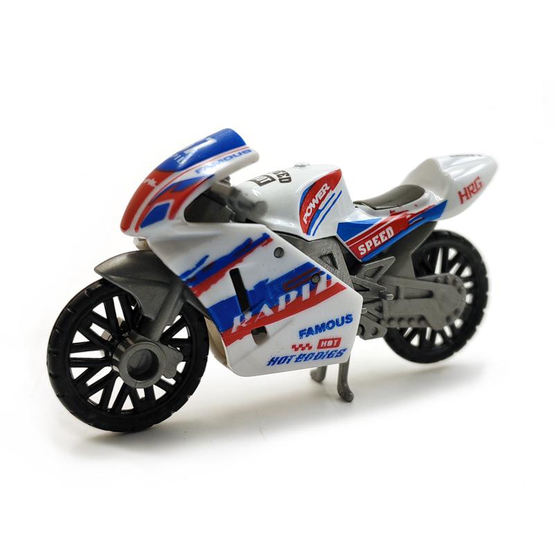 1PC simulation motorcycle racing car alloy car model children s toy clip doll machine toy car ornament keychain
