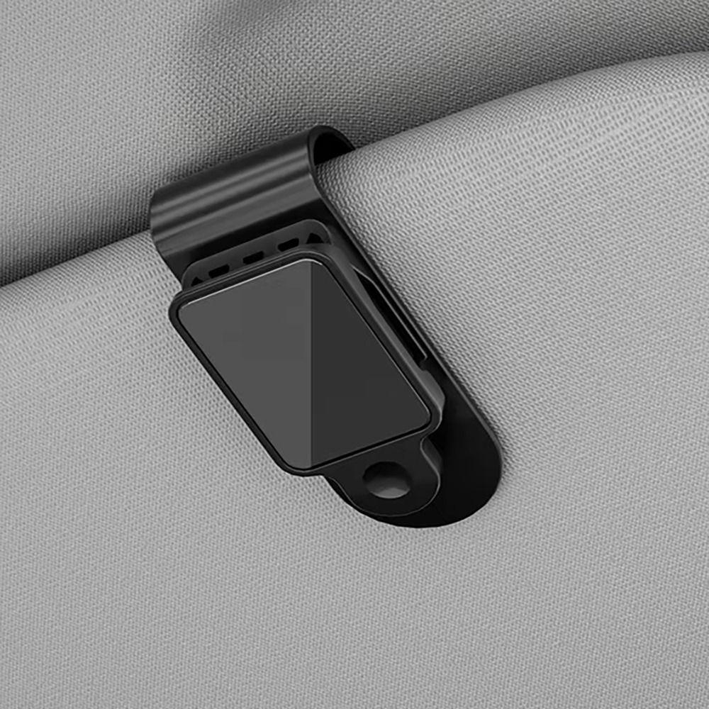 Stable Car Sunglasses Clip Shock-proof Card Ticket Holder Portable Car Sunglasses Holder Sun Visor