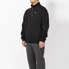 Nike Daily Vintage Sweatshirts Men's Black Stand Collar Moderate Regular (Unisex) Sweatshirts DQ5210 010