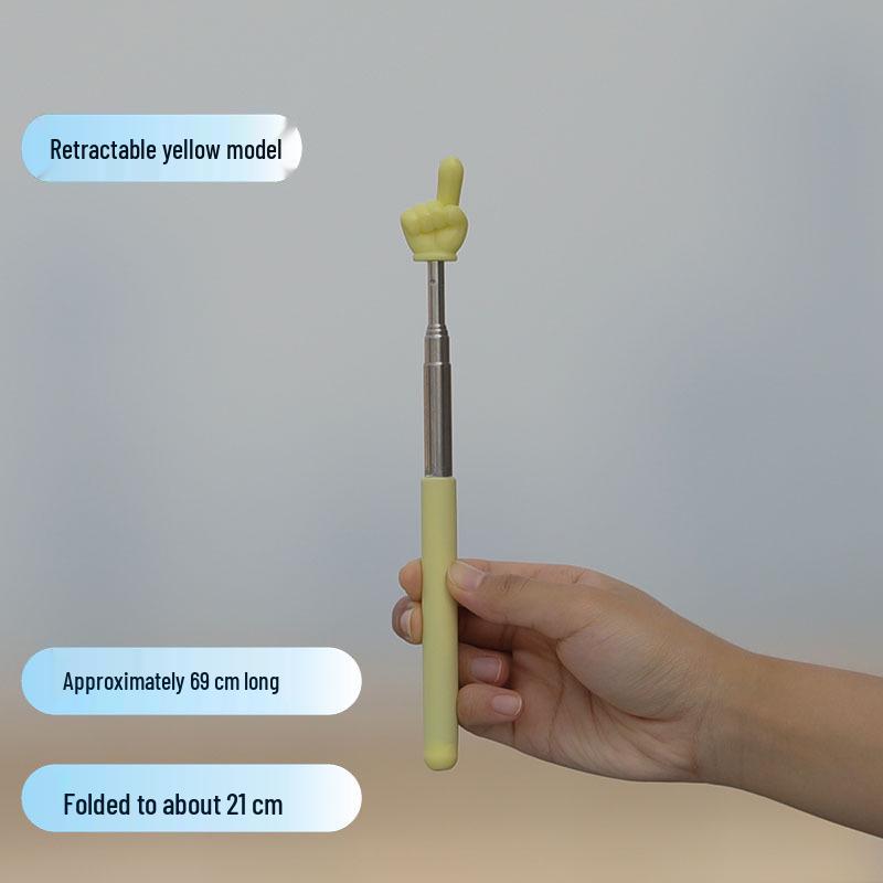 

70cm Retractable Stainless Steel Teaching Pointer for Classroom and Home Above 50cm